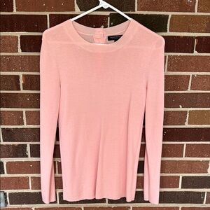 Banana Republic Merino Wool Pink Sweater